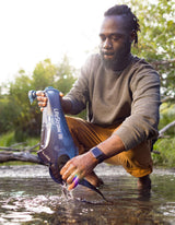 Lifestraw Peak Series Gravity Filter System - 3L Outdoor Action- Product in use