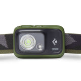 Black Diamond Cosmo 350 Headlamp Outdoor Action Dark Olive- Lens