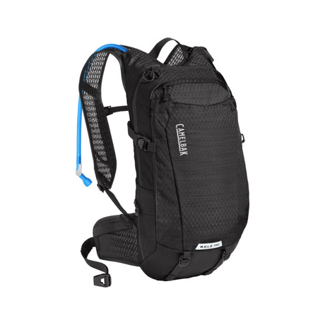 Camelbak M.U.L.E. Pro 14 100oz Hydration Pack Outdoor Action Black - Front Angled