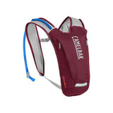 Camelbak Dart 1.5L Hydration Pack Outdoor Action Burgundy / Hot Coral - Front Angled
