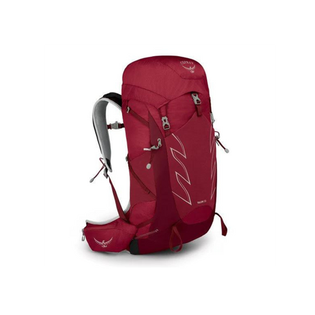 Osprey Talon 33 Backpack Outdoor Action Cosmic Red- Front Angled