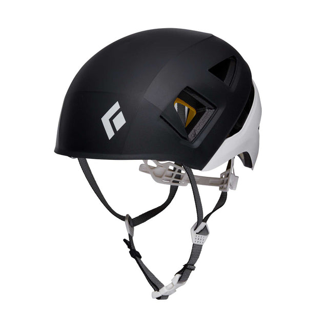 Black Diamond Capitan Helmet - MIPS Outdoor Action Black/White- Front