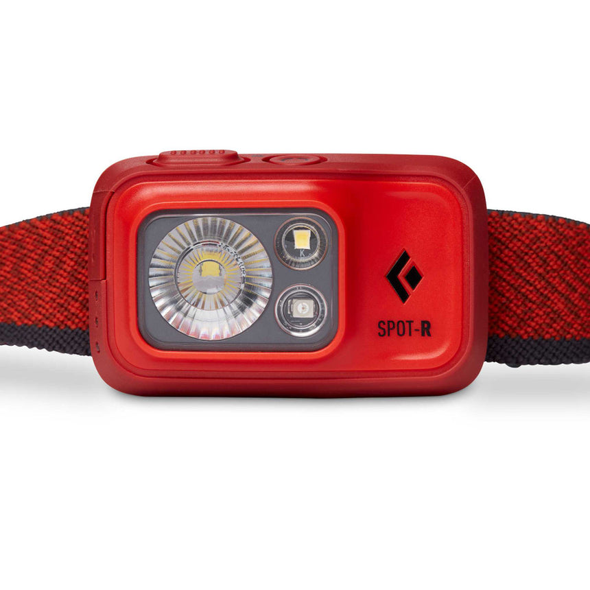 Black Diamond Spot 400-R Headlamp Outdoor Action Octane- Multifaceted optical efficiency lens