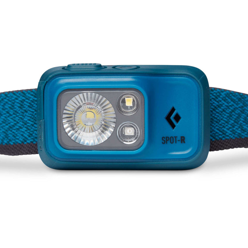 Black Diamond Spot 400-R Headlamp Outdoor Action Azul- Multifaceted optical efficiency lens