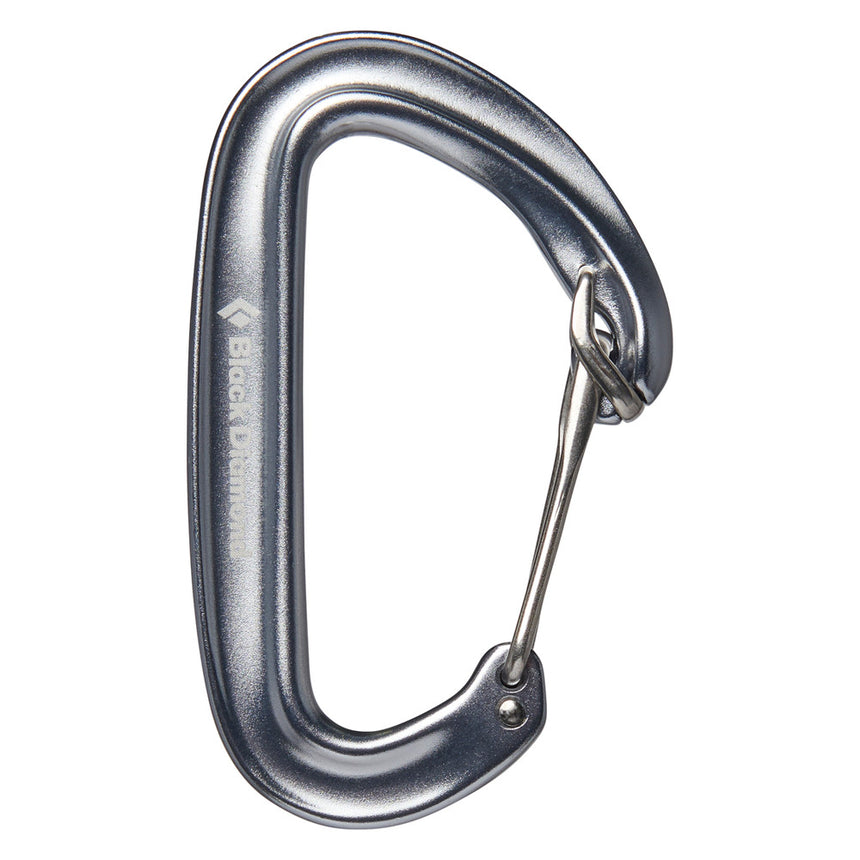 Black Diamond Oz Carabiner Outdoor Action Polished- Product Overview