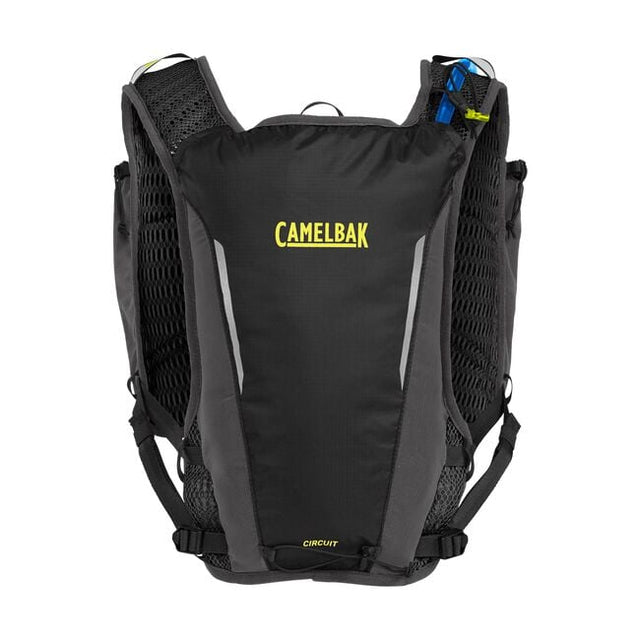 CamelBak Circuit™ Run Vest with Crux® 1.5L Reservoir Outdoor Action Black/Safety Yellow - Front