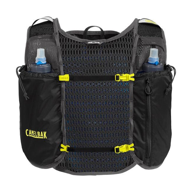 CamelBak Circuit™ Run Vest with Crux® 1.5L Reservoir Outdoor Action Black/Safety Yellow - Tube Trap