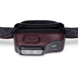 Black Diamond Astro 300 Headlamp Outdoor Action Bordeaux- Switch