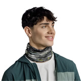 Buff CoolNet UV® Neckwear Outdoor Action Forest Hetch- side fit