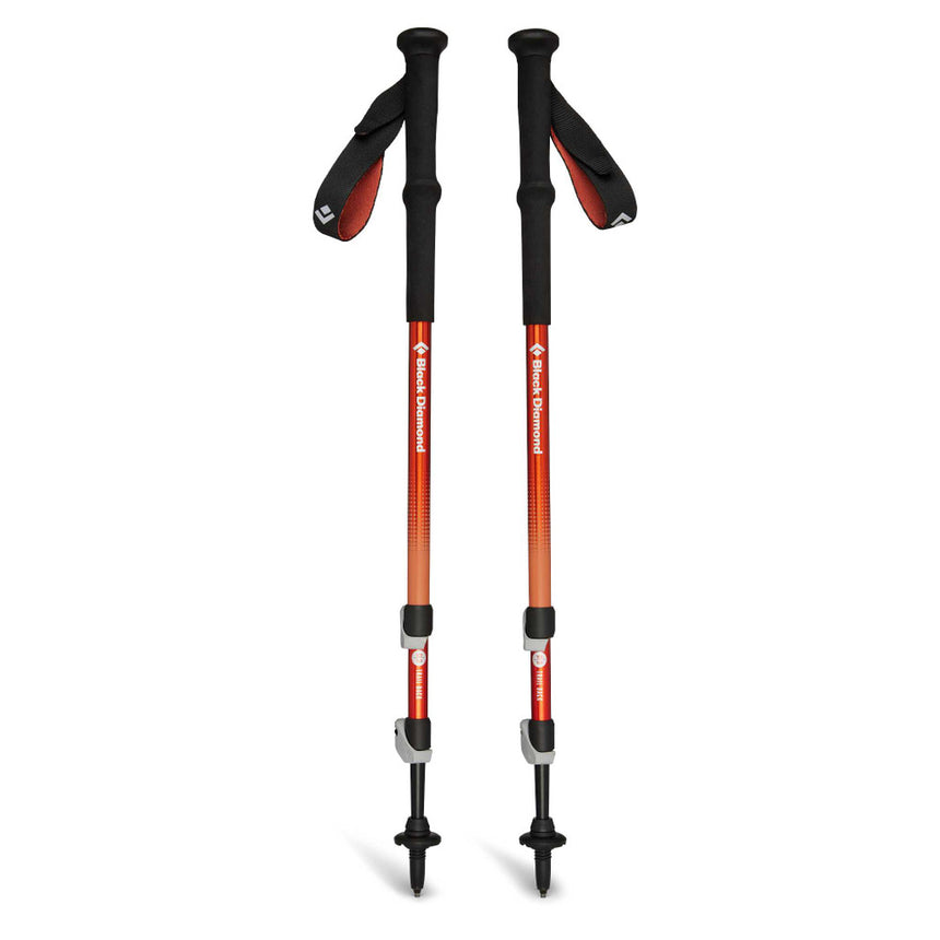 Black Diamond Trail Back Trekking Poles Outdoor Action Burnt Sienna- Product Overview