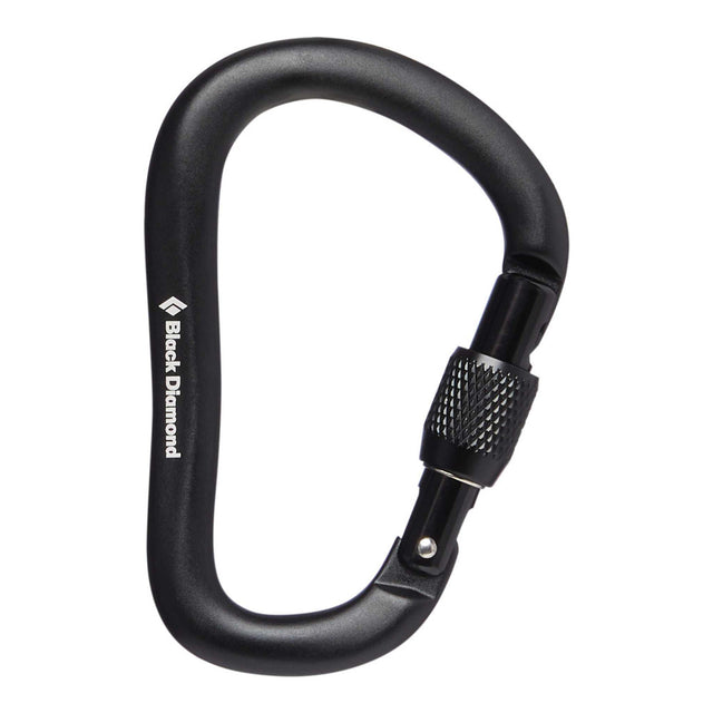 Black Diamond Rocklock Screwgate Carabiner Outdoor Action Black- Product Overview