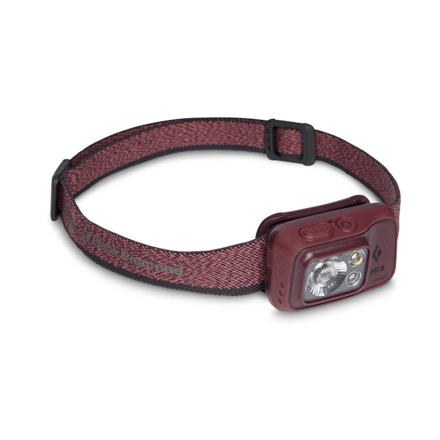 Black Diamond Spot 400-R Headlamp Outdoor Action Graphite- Product overview