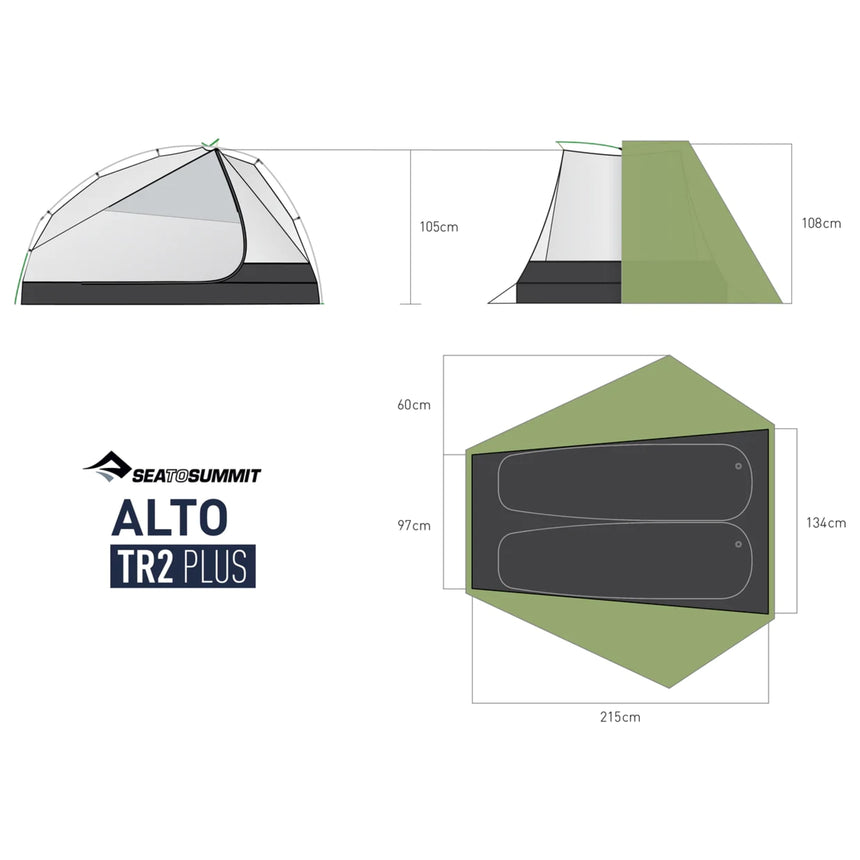 Sea To SummitSea to Summit Alto TR2 Plus TentOutdoor Action