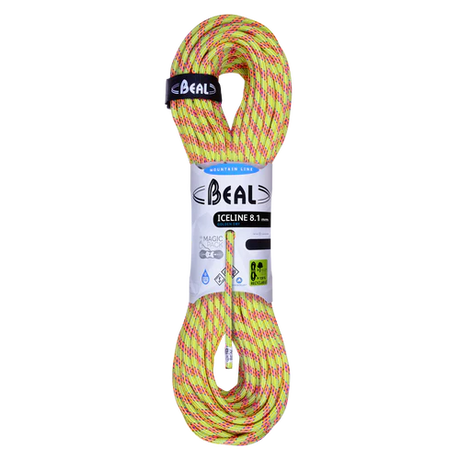 Beal Ice Line 8.1mm Unicore - Golden Dry Outdoor Action Anis- product overview