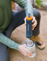 Lifestraw Peak Series Gravity Purifier w/ Virus Removal- Product in use