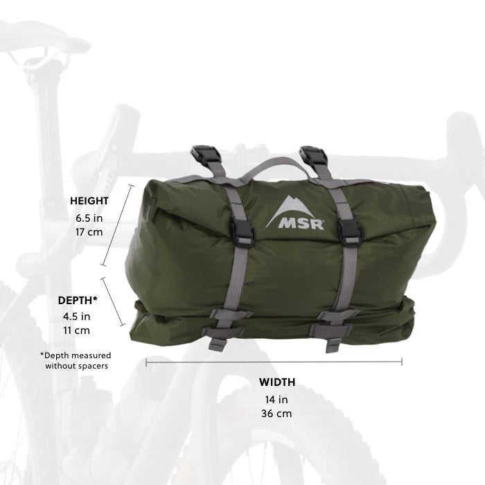 MSR Hubba Hubba™ Bikepack 1-Person Tent Outdoor Action