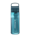 Lifestraw Go 2.0 Water Filter Bottle 22oz Outdoor Action Laguna Teal- Front