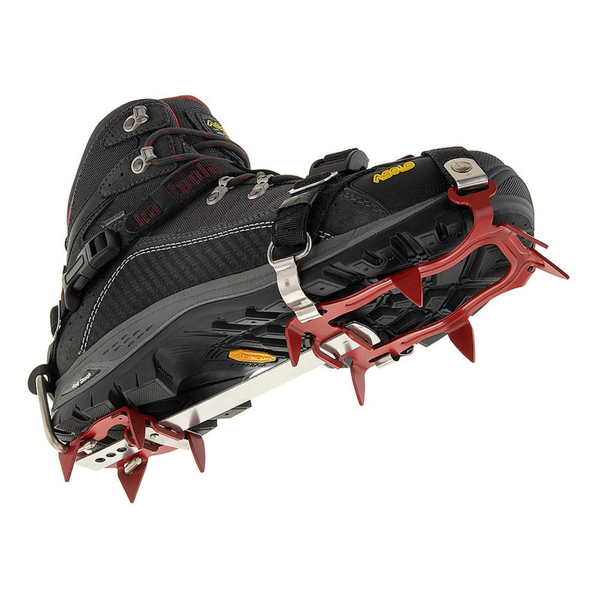 Kahtoola KTS Hiking Crampons Outdoor Action- Independent Front and Rear Binding System