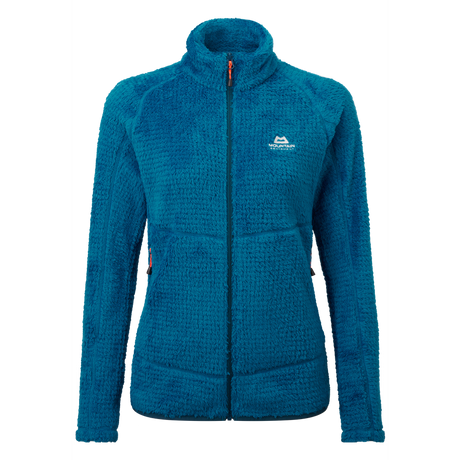 Mountain Equipment Hispar Women's Jacket Outdoor Action Alto Blue - Front