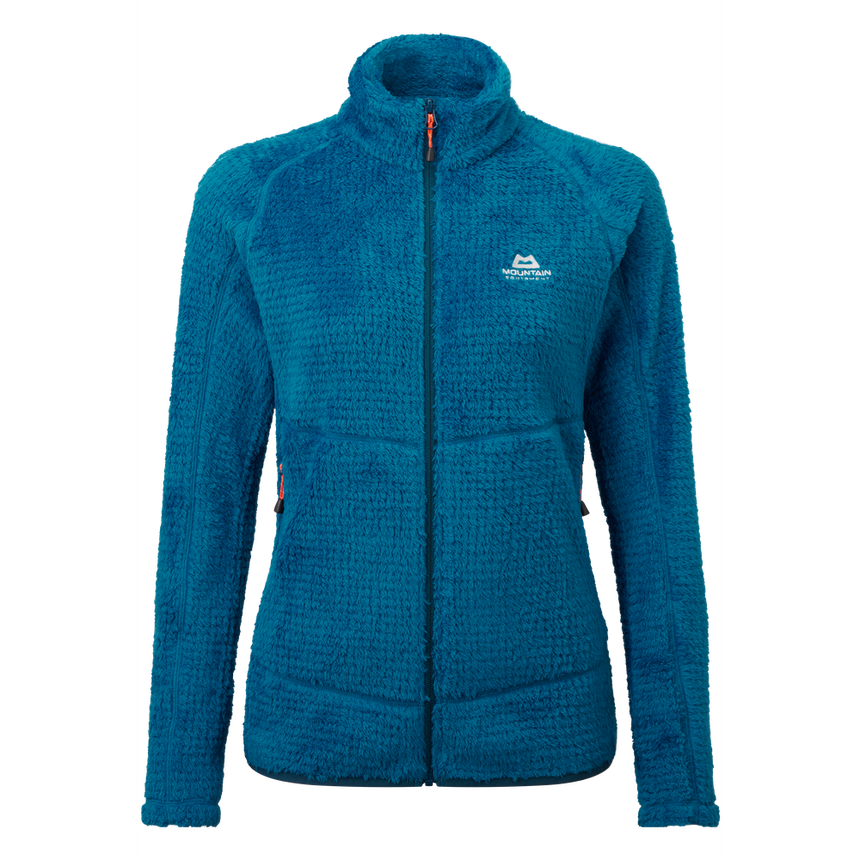 Mountain Equipment Hispar Women's Jacket Outdoor Action Alto Blue - Front