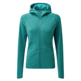 Mountain Equipment Calico Hooded Women's Jacket Outdoor Action Deep Teal - Front