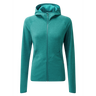 Mountain Equipment Calico Hooded Women's Jacket Outdoor Action Deep Teal - Front