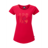 Mountain Equipment Leaf Women's Tee Outdoor Action Capsicum Red - Front