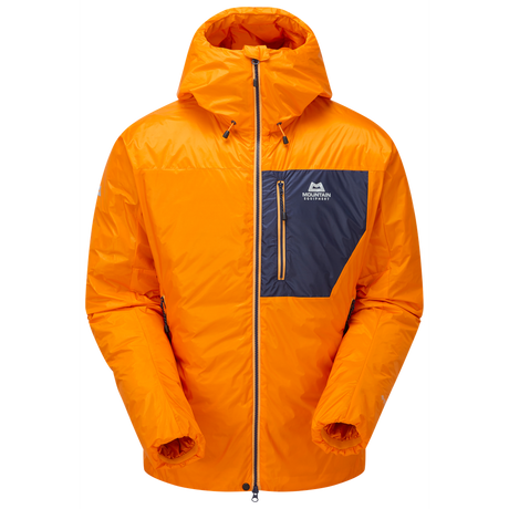 Mountain Equipment Xeros Men's Jacket Outdoor Action Mango / Medieval - Front