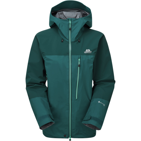 Mountain Equipment Manaslu Women's Jacket Outdoor Action Spruce/Deep Teal - Front