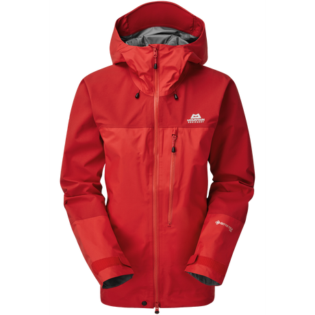 Mountain Equipment Manaslu Women's Jacket Outdoor Action Imperial Red/Crimson - Front