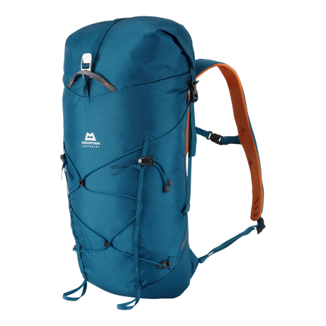 Mountain Equipment Orcus 22+ Backpack Outdoor Action Alto Blue - Full front image