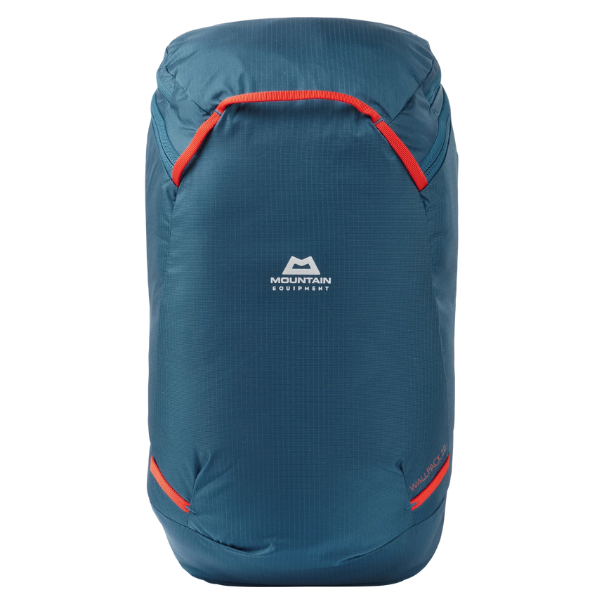 Mountain Equipment Wallpack 20 Backpack Alto Blue full front image