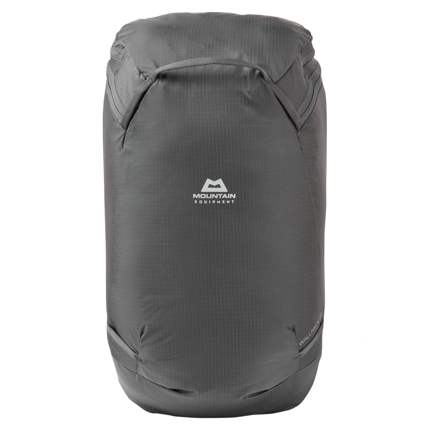 Mountain Equipment Wallpack 20 Backpack Anvil Grey full front image