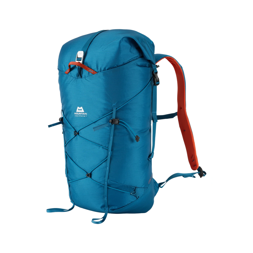 Mountain Equipment Orcus 28+ Backpack Alto Blue full front angle image