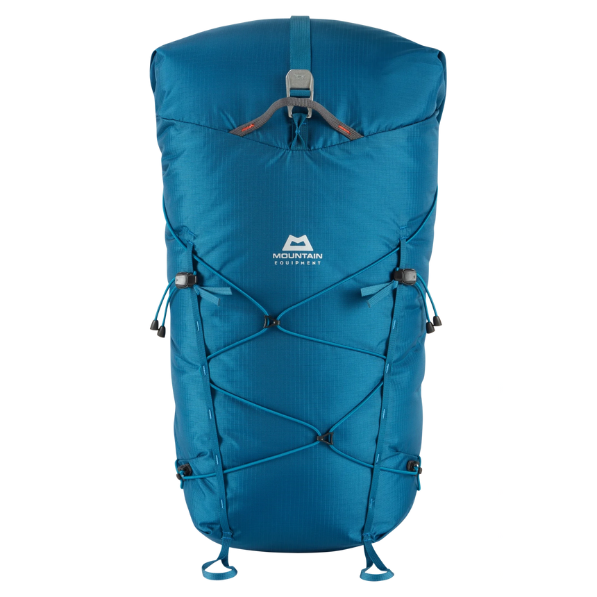 Mountain Equipment Orcus 28+ Backpack Alto Blue full front image