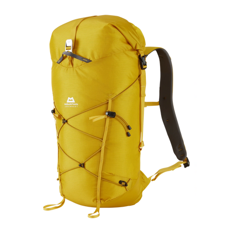 Mountain Equipment Orcus 28+ Backpack Sulphur full front angle image