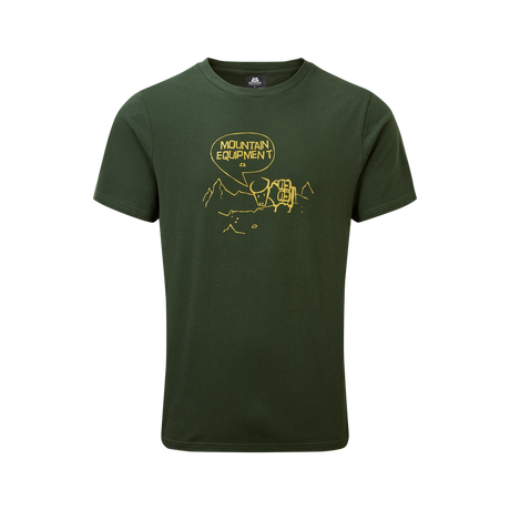 Mountain Equipment Yorik Men's Tee Outdoor Action Conifer - Front