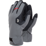 Mountain Equipment Hard Mixed Gloves Outdoor Action Flint Grey/Dark Navy - Paired