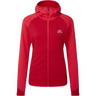 Mountain Equipment Eclipse Hooded Women's Jacket Outdoor Action MoltenRed/Capsicum - Front