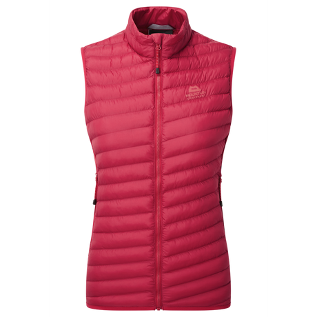 Mountain Equipment Particle Women's Vest Outdoor Action Capsicum Red - Front