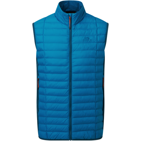 Mountain Equipment Particle Mens Vest Outdoor Action Mykonos/Majolica - Front