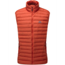 Mountain Equipment Earthrise Men's Vest Outdoor Action Red Rock - Front