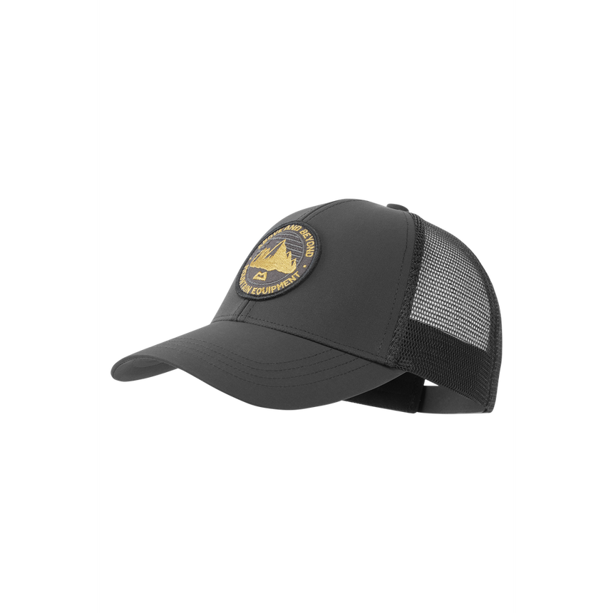 Mountain Equipment Roundel Cap Outdoor Action  Black - Side View