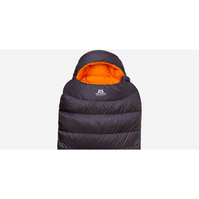 Mountain Equipment Glacier 300 Sleeping Bag Obsidian front top half image