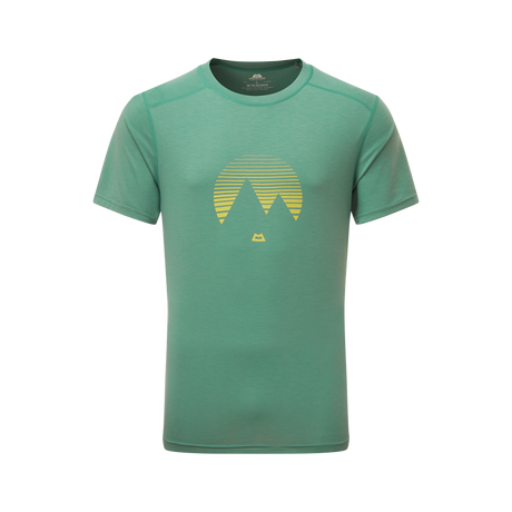 Mountain Equipment Headpoint Men's Mountain Tee Outdoor Action Sage - Front