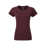 Mountain Equipment  Headpoint Women's Tee Outdoor Action Raisin - Front