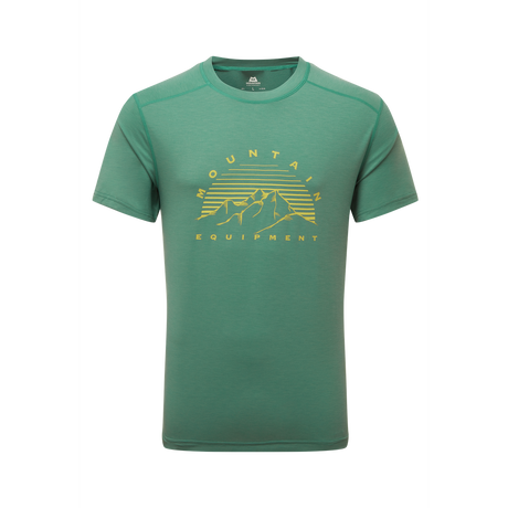 Mountain Equipment Headpoint Ekur Men's Tee Outdoor Action Sage - Front