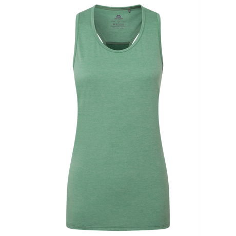 Mountain Equipment Nava Women's Tank Outdoor Action Sage/Fern - Front