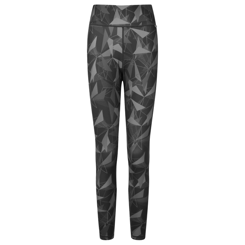 Mountain Equipment Sereno Women's Legging Outdoor Action Phantom/Anvil Print - Front