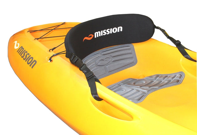 Mission Sit on top backrest Black - Sitting on Kayak